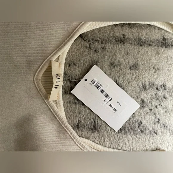 JOLIE boutique 🤍🤍White Ruffle Sleeve Crop Top NWT - Picture 6 of 11